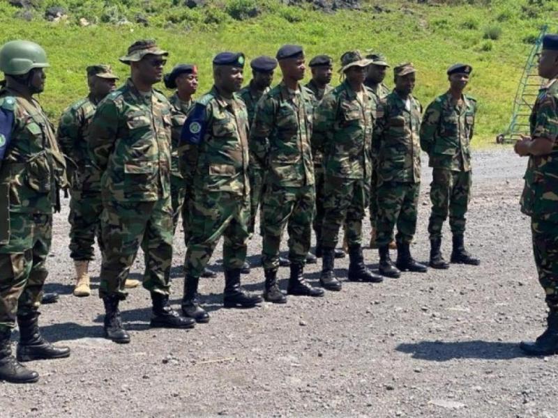 Les soldats de la SADC en parade à Goma. [Photo d'illustration]