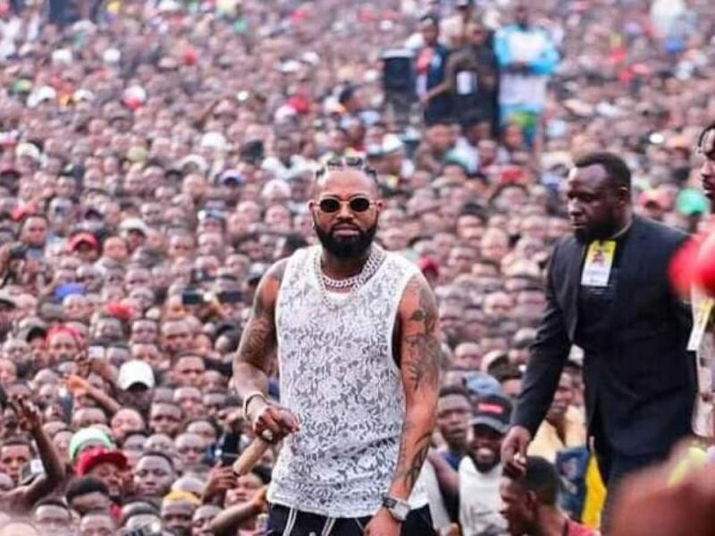 Ferré Gola devant ses fans, au stade des martyrs de Kinshasa. [Photo d'illustration]