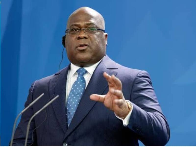 Le chef de l'État congolais Félix Tshisekedi