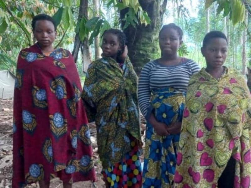 Les FARDC libèrent quatre jeunes filles qui étaient kidnappées par les terroristes MTM/ISCAP à Beni près de Mangina