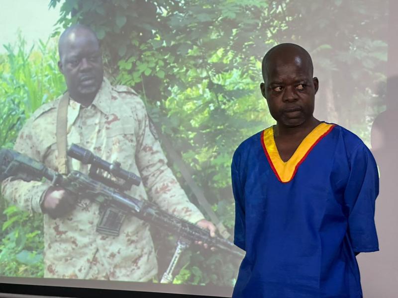 Éric Nkuba, bras droit de Nangaa, chef rebelle opérant dans l'Est de la RDC