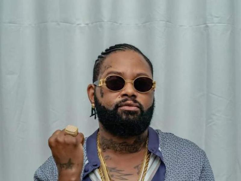 L'artiste musicien avant sa prestation au stade Alphonse Masamba Débat de Brazzaville en 2023. [Photo d'illustration]