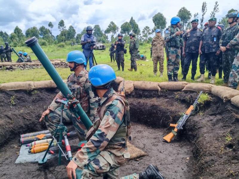 Les éléments de la Monusco en coalition avec les FARDC engagés dans l'opération Springbok au Nord-Kivu [photo d'illustration]