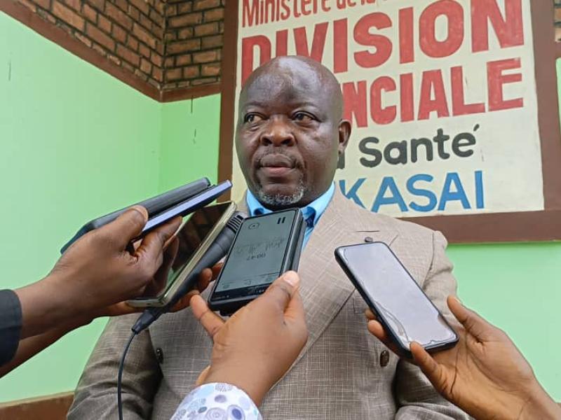 Docteur Louis Tshulo Ngandju, nouveau chef de division provinciale de la Santé au Kasaï