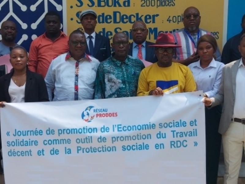 Le Groupe de Travail Citoyen de la Société Civile pour la Promotion de l'Économie Sociale et Solidaire en RDC.