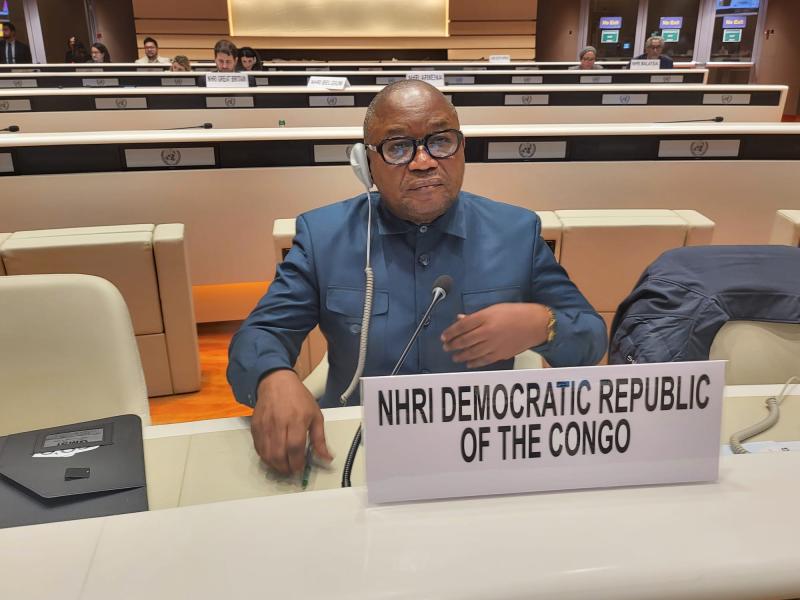 Paul Nsapu Mukulu, Président de la CNDH
