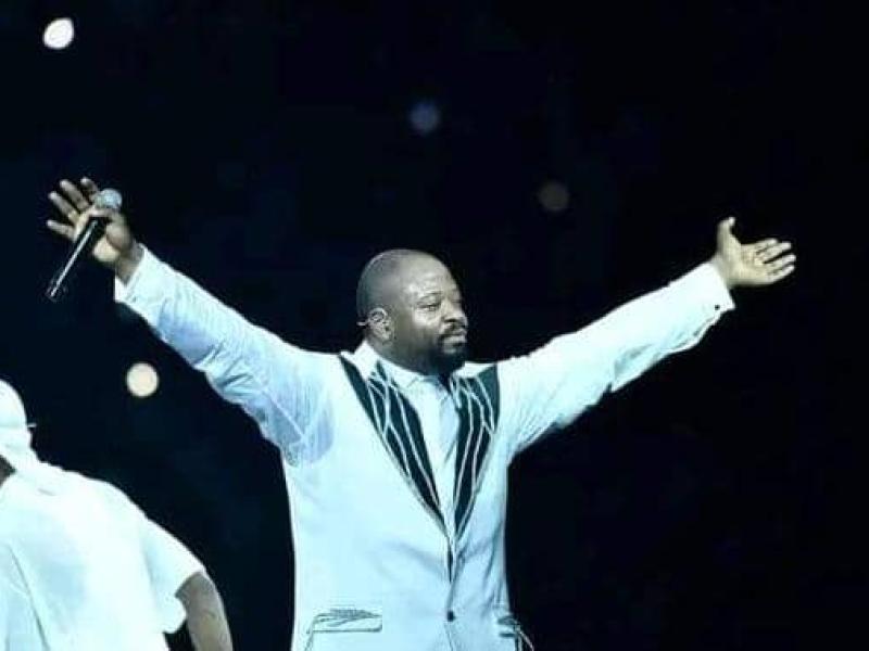 Moïse Mbiye lors de son concert, au Stade des Martyrs. [Photo d'illustration]