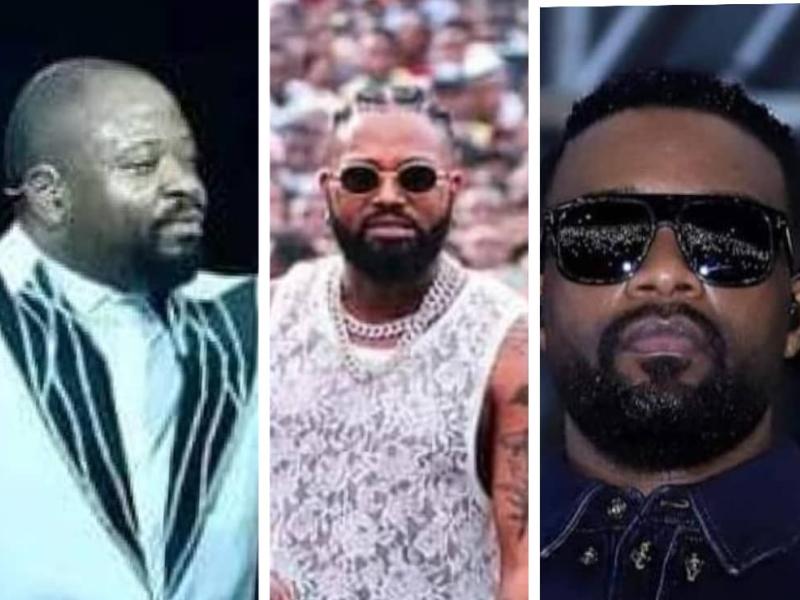 Moïse Mbiye, Ferré Gola et Fally Ipupa. [Photo d'illustration]
