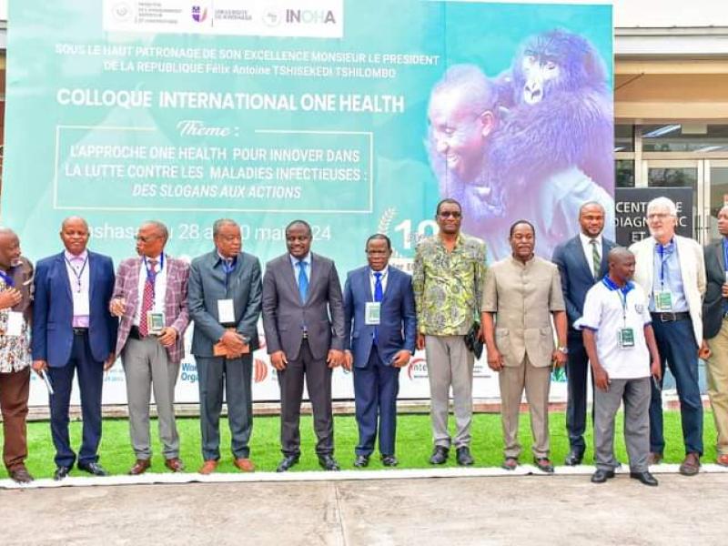 Les participants au colloque international One health