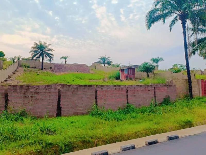 Une vue de la concession du Docteur Priss Mwabi Tambwe en pleine spoliation à Ndjili Brasserie