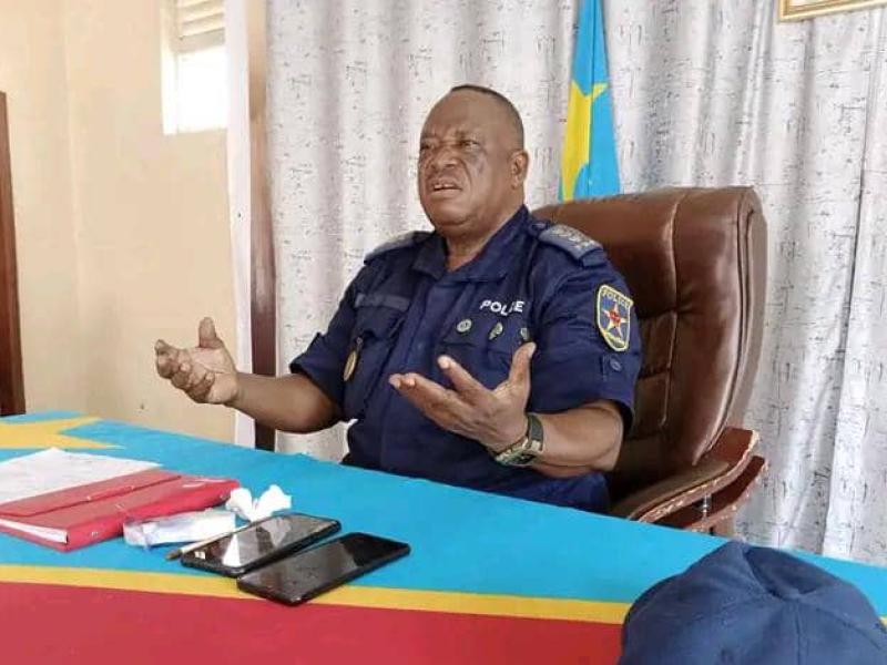 Le Commissaire Supérieur Faustin Kamanda Kapend, maire de la ville de Goma [photo d'illustration]