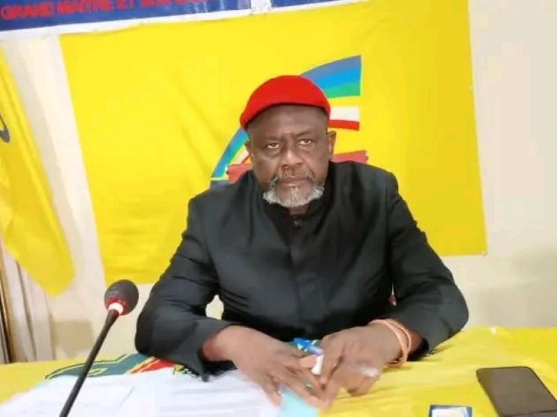 Franck Diongo Shamba, président national du MLP -Mouvement Lumumbiste progressiste-.