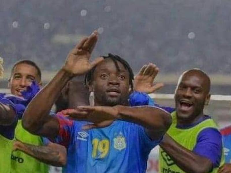 Fiston Mayele Kalala en pleine célébration d'un but. [Photo d'illustration]