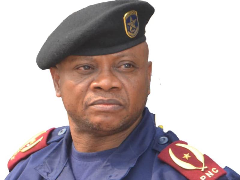 Blaise Mbula, Commissaire divisionnaire adjoint de la PNC-Kinshasa.