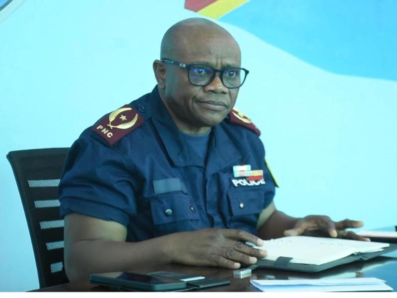 Le commissaire divisionnaire adjoint Blaise Kilimbalimba