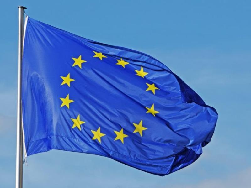 Drapeau de l'Union européenne.