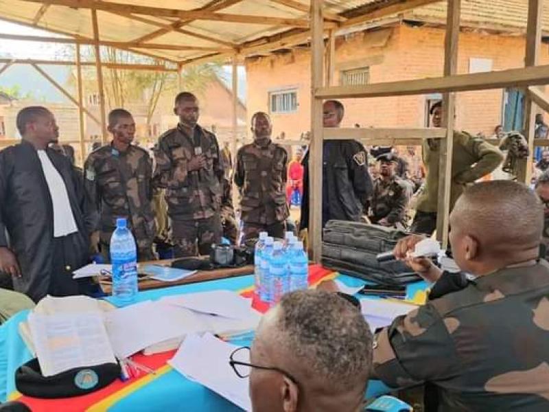 Procès militaire. [Photo d'illustration]