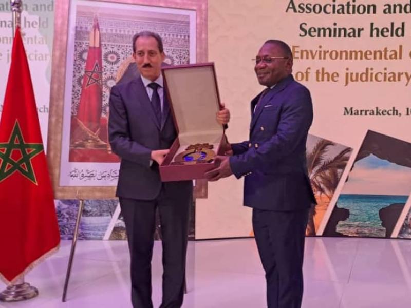Le PG Firmin Mvonde lors du 17e Congrès de l'Association des Procureurs Africains
