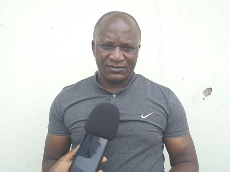 Aimable Gafurura communicateur du Collectif des Victimes de l'Agression Rwandaise CVAR-RDC lors d'une interview accordée à Opinion-info.cd.