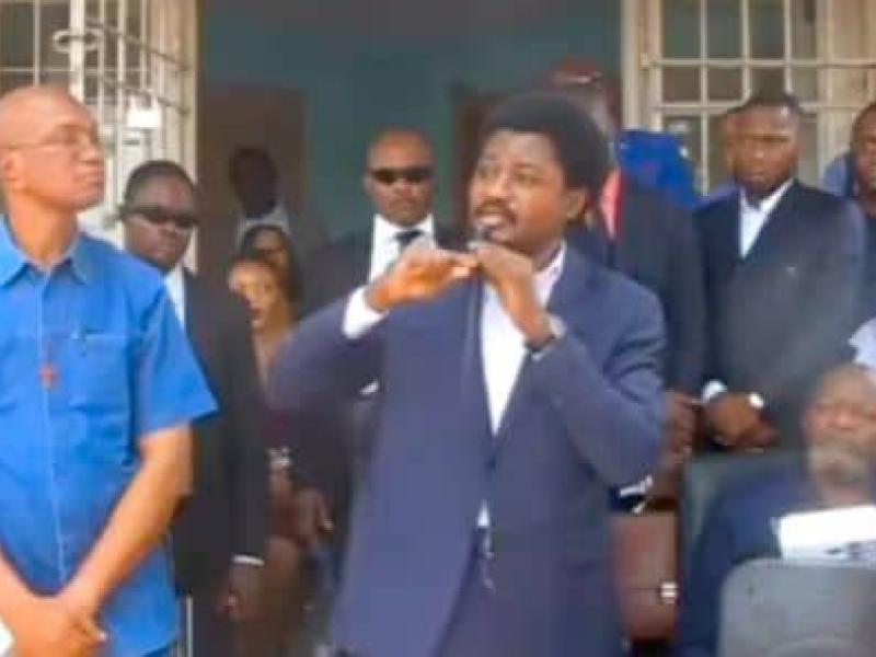 Le ministre Constant Mutamba à Kisangani [photo d'illustration]