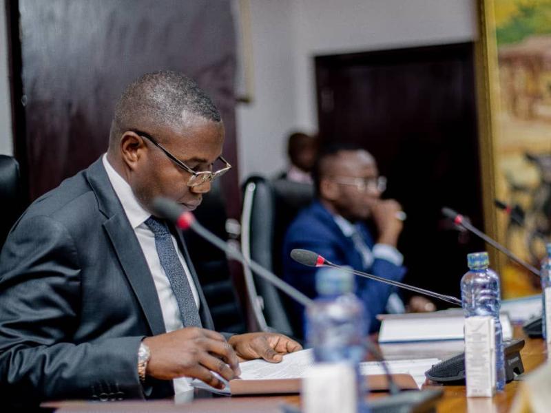 Le ministre du Commerce extérieur Julien Paluku Kahongya