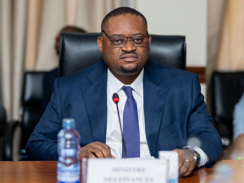 Doudou Fwamba, ministre des finances