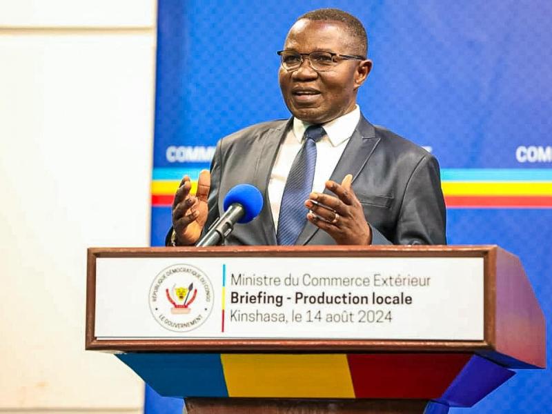 Julien Paluku Kahongya, ministre du Commerce Extérieur