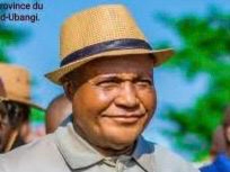Michée Mobonga, gouverneur du Sud Ubangi