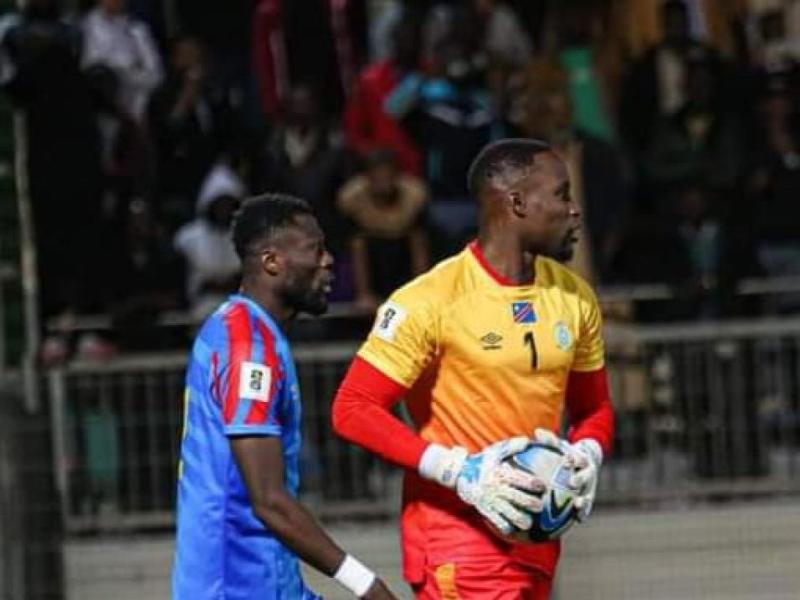 Chancel Mbemba et Lionel Mpasi lors de l'affiche Soudan-RDC à Benghazi. [Photo d'illustration]