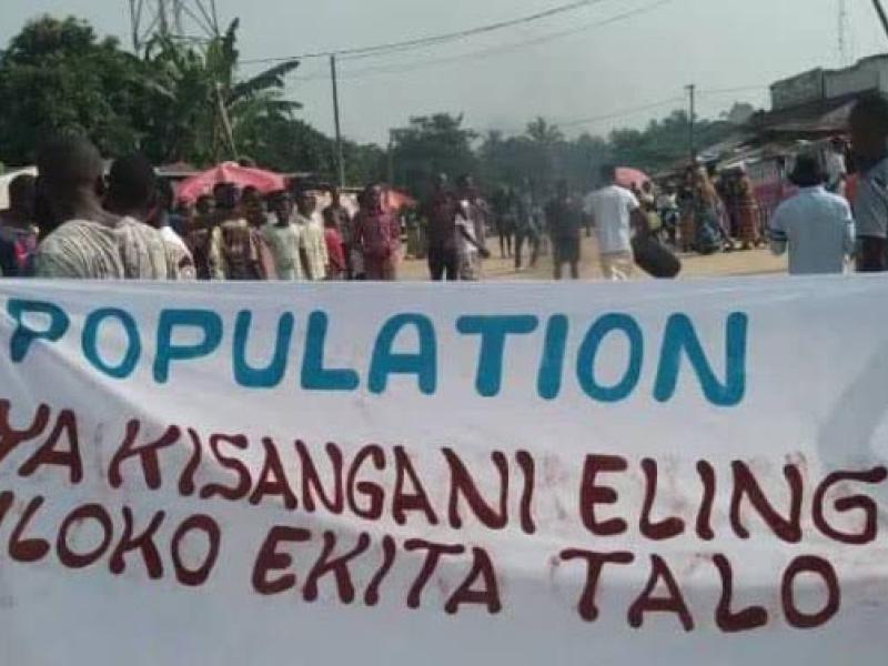 Marche contre la vie chère à Kisangani (Photo d’illustration)