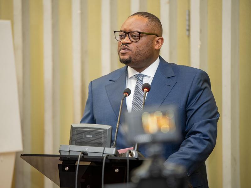 Le ministre des finances Doudou Fwamba Linkunde