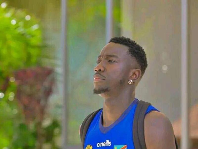Silas Katompa sous les couleurs de RDC à Lubumbashi