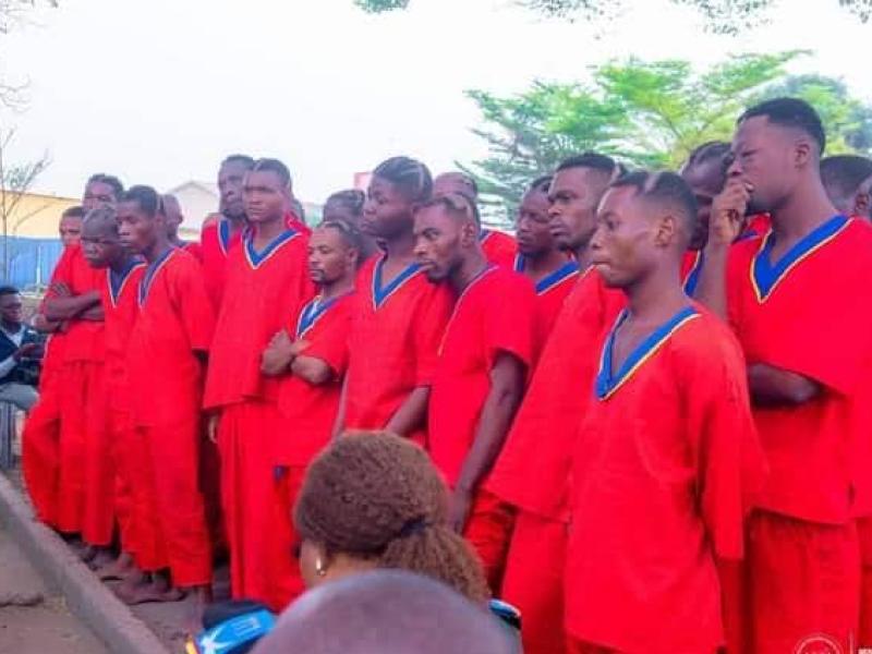 Les prévenus de l'affaire tentative d'évasion à Makala, devant le tribunal militaire de garnison Kinshasa/Ngaliema