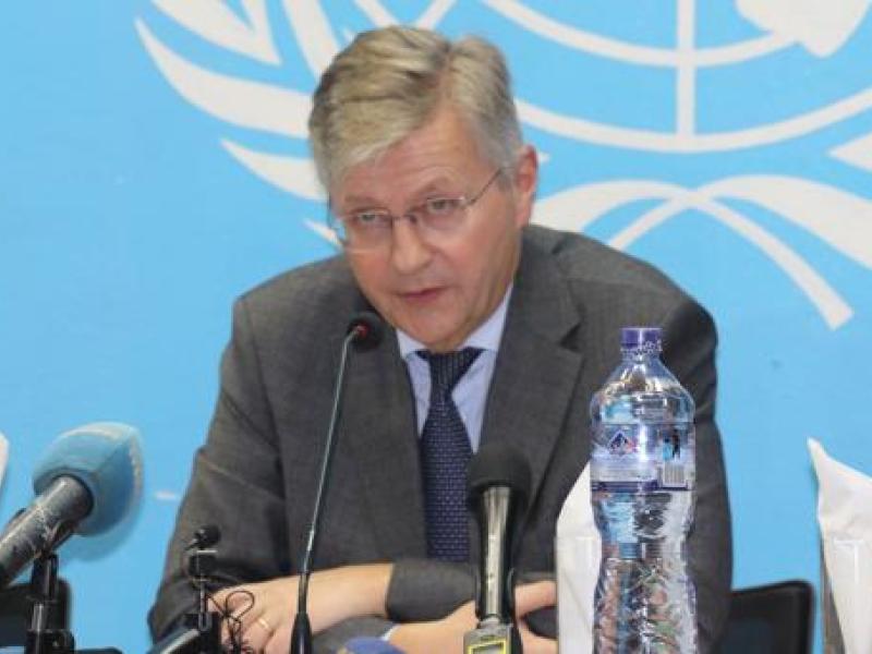 Jean-Pierre Lacroix, chef du département des opérations de maintien de la paix de l’ONU, lors d’une réunion avec la Monusco [ Photo d'illustration]