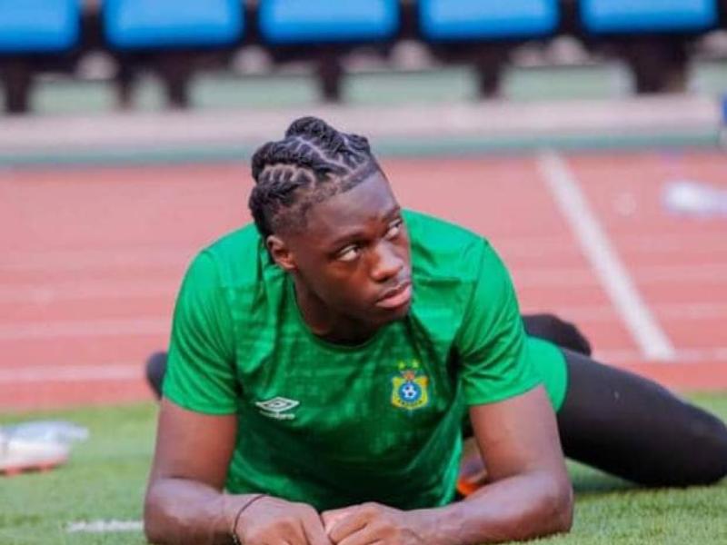 Un Léopard U20 en pleine séance d'entraînement au stade des martyrs. [Photo d'illustration]