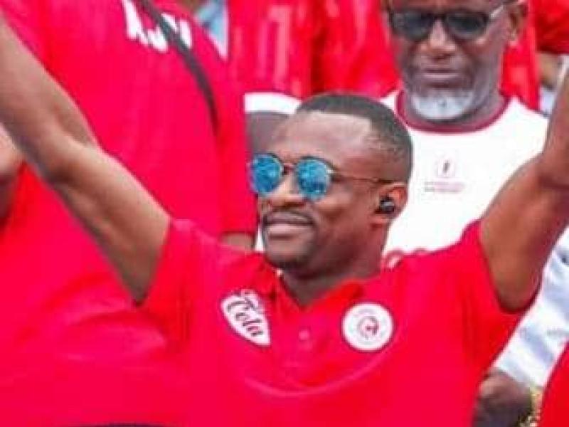 Elie Mpanzu sous les couleurs de Simba SC.