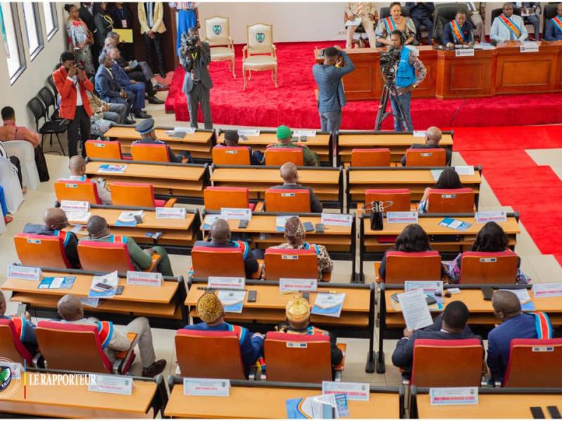 Plénière à l'Assemblée provinciale de Kinshasa  [ photo d'illustration]