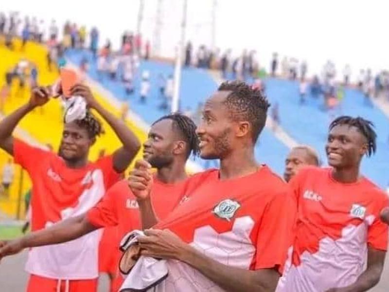 Les joueurs du DCMP après un match joué au Stade Tata Raphaël. [Photo d'illustration]