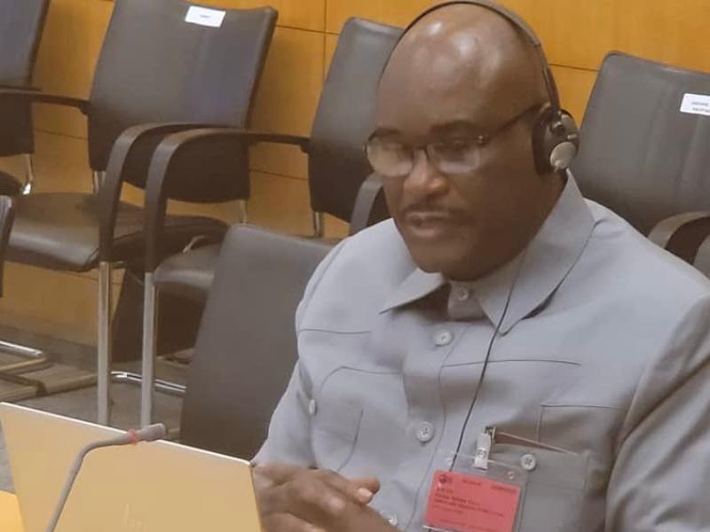Adler Kisula, le Secrétaire exécutif de la CENAREF