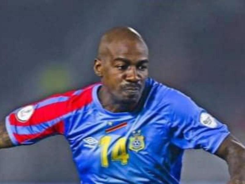 Gaël Kakuta lors de l'affiche RDC-Zambie à la CAN Côte d'Ivoire 2023. 