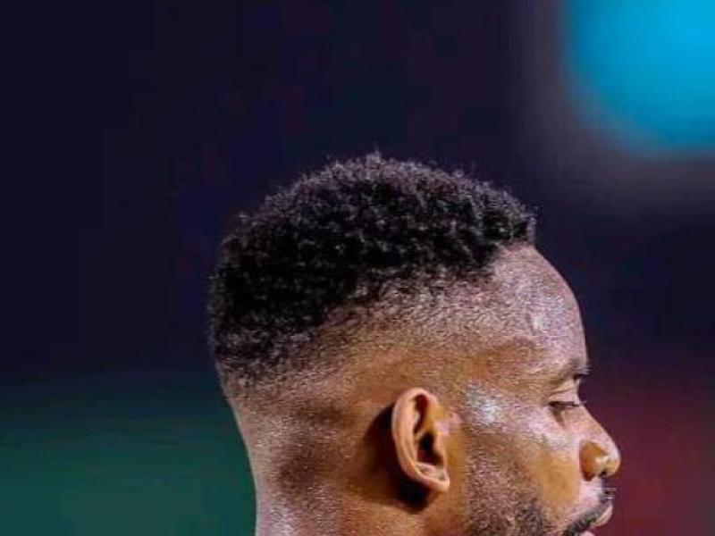 Cédric Bakambu sous les couleurs de la RDC. 
