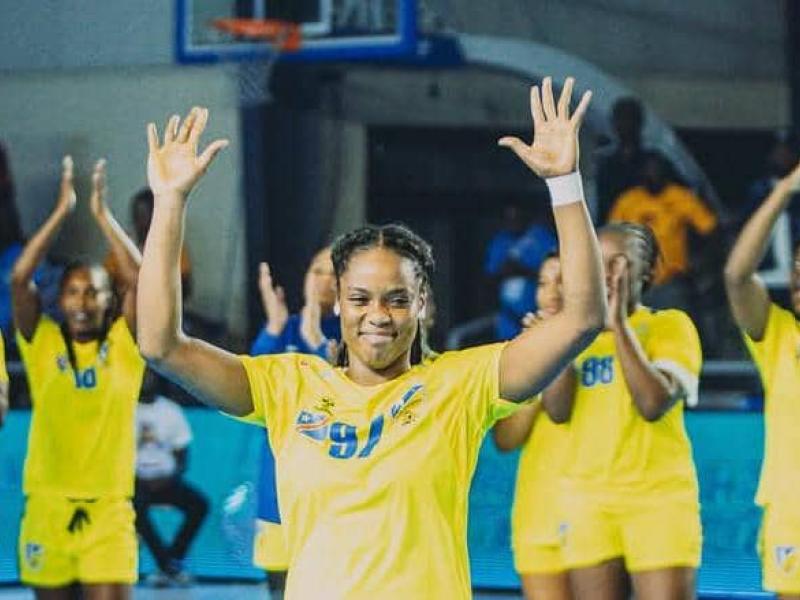 Alexandra Shunu et d'autres Léopards dames handball. [Photo d'illustration]