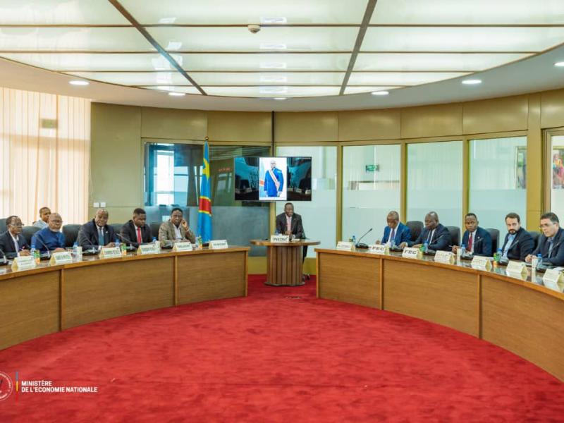 Le VPM de l’économie avec les opérateurs économiques exerçant en RDC