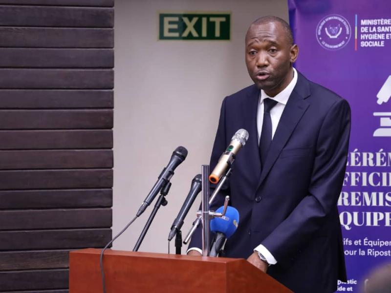 Docteur Mwamba Kazadi Dieudonné, Directeur général de l'INSPDocteur Mwamba Kazadi Dieudonné, Directeur général de l'INSP