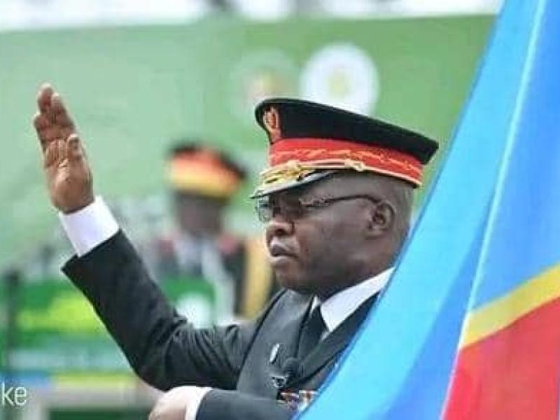 Le nouveau Chef d'état-major général des FARDC, Jules Banza Mwilambwe.