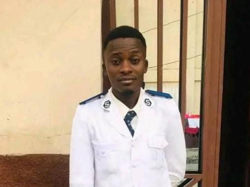 Le fanfariste de l'Armée du Salut, Dieu Ndombasi Kiala. [Photo d'illustration]