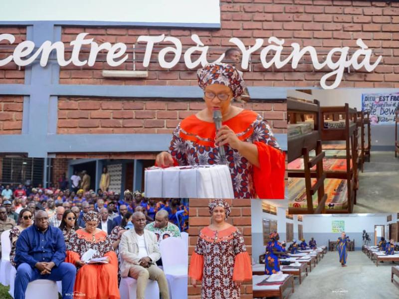 Madame Liliane Bemba, Initiatrice de l'asbl El Elyon