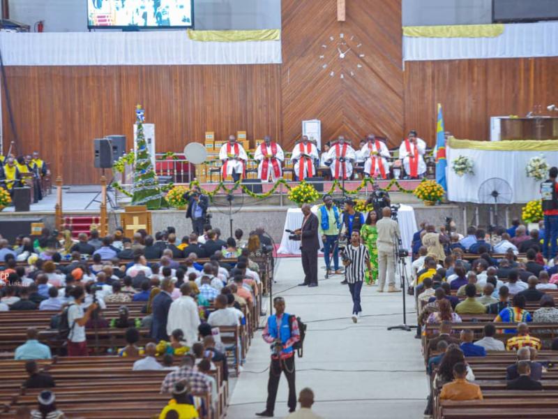 Le culte commémoratif du 24e anniversaire de l'assassinat de M'zée Laurent Désiré en la cathédrale protestant
