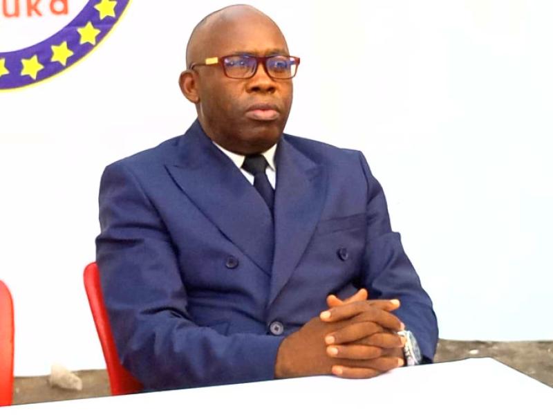 Le Secrétaire général de l'Ecidé Devos Kitoko
