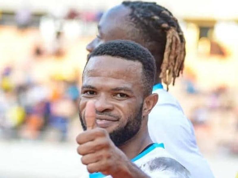 Meschack Elia sous les couleurs de la RDC. [Photo d'illustration]
